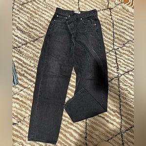 Agolde criss cross jeans
